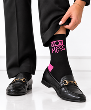 Load image into Gallery viewer, Hot Mess Bamboo Socks

