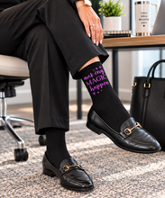 Load image into Gallery viewer, Making Magic Happen Fun Socks
