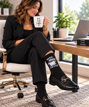 Load image into Gallery viewer, Need More Coffee Bamboo Socks
