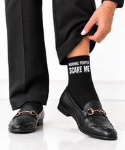 Load image into Gallery viewer, Normal People Scare Me Bamboo Socks
