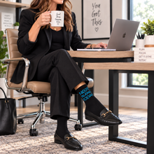 Load image into Gallery viewer, Not Talking Today Bamboo Socks
