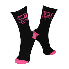 Load image into Gallery viewer, Hot Mess Fun Socks
