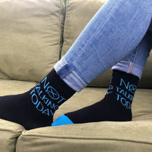 Load image into Gallery viewer, Women&#39;s Fun Socks. Crew Length. Fits Size 6-10. Bamboo Socks with fun sayings. Hidden Comments Socks, Gift ideas for friends, Gift ideas for Christmas, Gift idea for working women. Cool Socks
